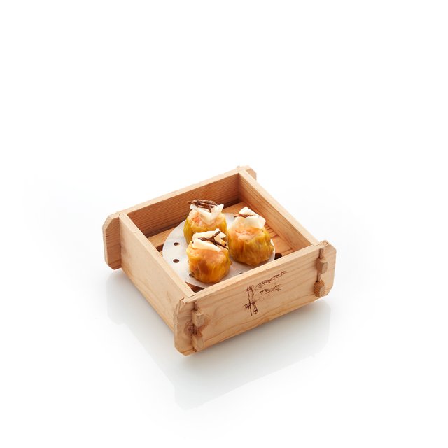 花胶蒸陈皮烧卖 Steamed Siew Mai Dumpling with Fish Maw & Tangerine Peel (3 Pieces)