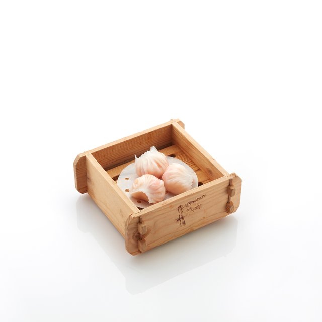蒜香蒸虾饺 Steamed "Har Kau" Shrimp Dumpling with Fragrant Garlic (3 Pieces)