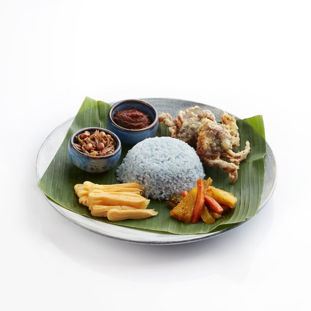 Butterfly Blue Pea Nasi Lemak