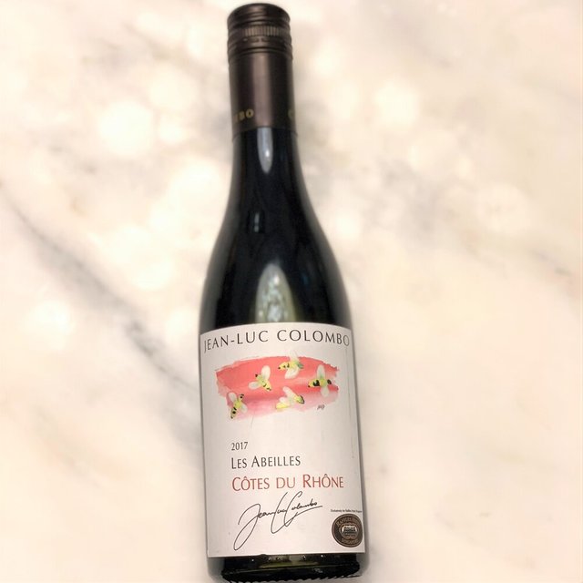 12-Bottle Deal - Jean Luc Colombo Côtes du Rhône Les Abeilles Rouge 2017 - 375ml